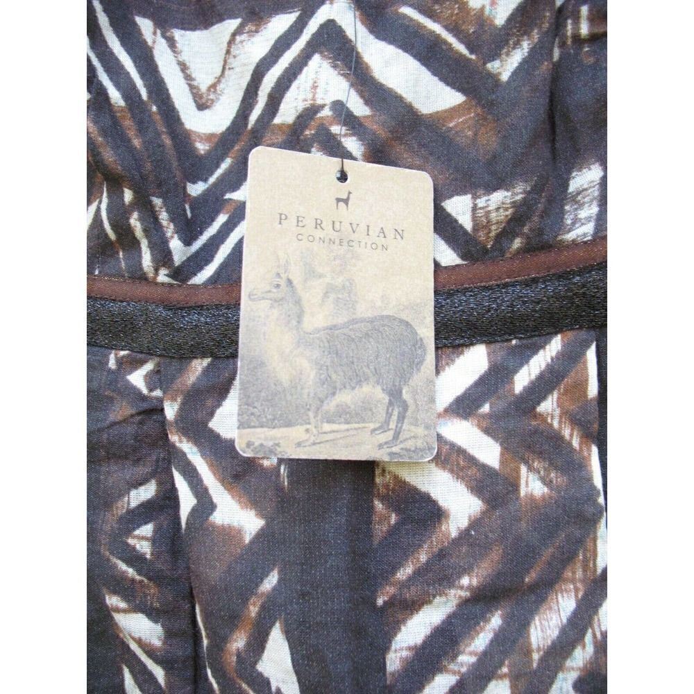 NWT Peruvian Connection Tribal Tank Dress Size 2 - Picture 8 of 10